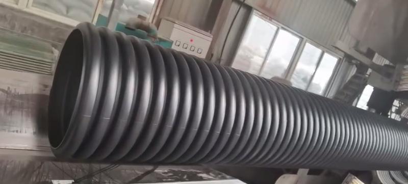 pe波紋管生產圖